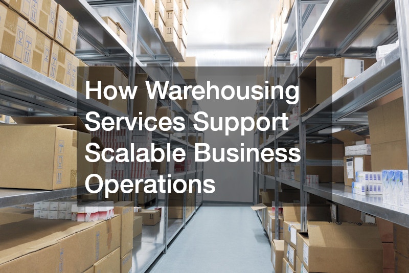 How Warehousing Services Support Scalable Business Operations